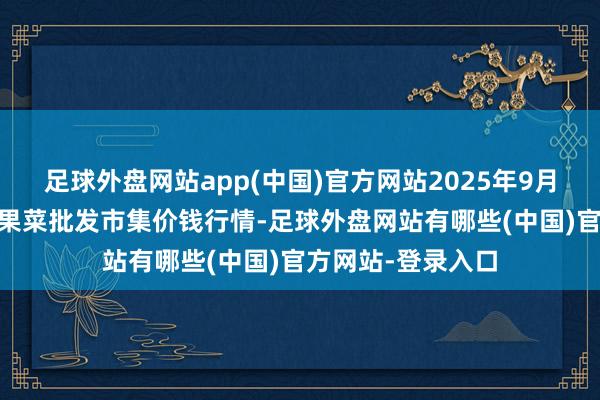 足球外盘网站app(中国)官方网站2025年9月11日乐亭县冀东果菜批发市集价钱行情-足球外盘网站有哪些(中国)官方网站-登录入口