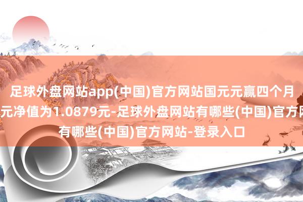 足球外盘网站app(中国)官方网站国元元赢四个月定开债最新单元净值为1.0879元-足球外盘网站有哪些(中国)官方网站-登录入口